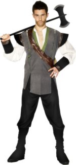 Unbranded Fancy Dress - Adult Medieval Henchman Costume