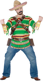 Unbranded Fancy Dress - Adult Mexican Tequila Pop` Dude Costume
