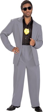 Unbranded Fancy Dress - Adult Miami Vice Tubbs 80s Police Costume