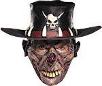 Unbranded Fancy Dress - Adult Outback Zombie Chin-Strap Mask