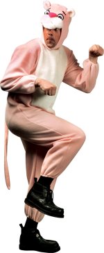 Unbranded Fancy Dress - Adult Pink Panther Costume Extra Large