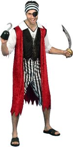 Unbranded Fancy Dress - Adult Pirate Costume