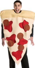 Unbranded Fancy Dress - Adult Pizza Slice (Deep Pan) Costume
