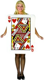 Unbranded Fancy Dress - Adult Queen of Hearts Costume