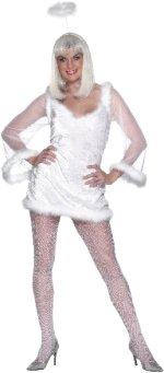 Unbranded Fancy Dress - Adult Saucy Angel Costume