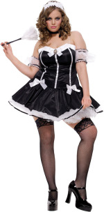 Unbranded Fancy Dress - Adult Sexy Charming Chambermaid Costume (FC)