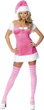 Unbranded Fancy Dress - Adult Sexy Christmas Present Costume PINK