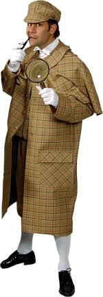 Unbranded Fancy Dress - Adult Sherlock Holmes Costume
