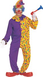 Unbranded Fancy Dress - Adult Smiley The Clown Costume