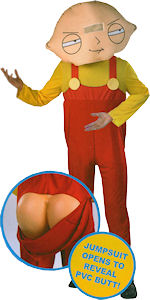 Unbranded Fancy Dress - Adult Stewie Family Guy Costume