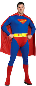 Unbranded Fancy Dress - Adult Superman Super Hero Costume (FC)