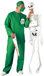 Unbranded Fancy Dress - Adult Surgeon Doctor Costume