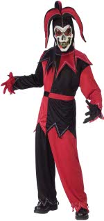 Unbranded Fancy Dress - Adult Twisted Jester Halloween Costume
