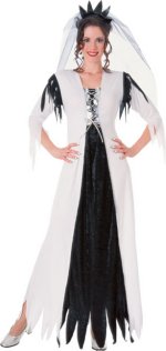 Unbranded Fancy Dress - Adult Velvet Gothic Bride