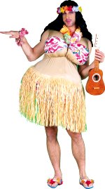 Unbranded Fancy Dress - Adult Wanna Nookie Hawaiian Costume