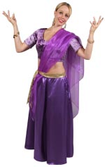 Unbranded Fancy Dress - Adult Women` Sari Costume Extra Small