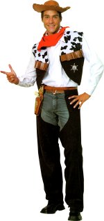 Unbranded Fancy Dress - Adult Woody Style Cowboy Costume