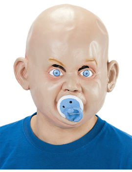 Unbranded Fancy Dress - Baby with Dummy Mask