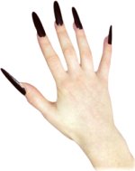 Unbranded Fancy Dress - Black Horror Nails