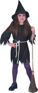 Unbranded Fancy Dress - Budget Child Witch Costume