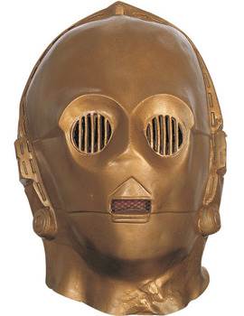 Unbranded Fancy Dress - C-3PO Deluxe Vinyl Mask