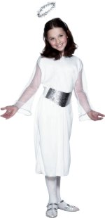 Fancy Dress - Child Angel Costume Age: 3-5 110cm