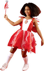 Unbranded Fancy Dress - Child Arsenal Football Fairy Costume Small