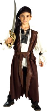 Unbranded Fancy Dress - Child Caribbean Pirate King Costume Small