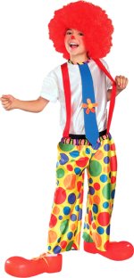 Unbranded Fancy Dress - Child Chuckle King Clown