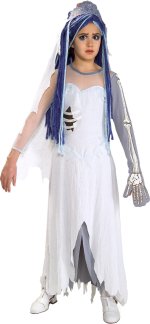 Costume includes dress and headpiece.