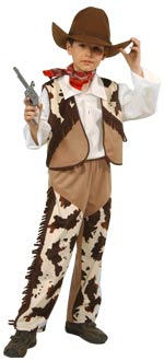 Unbranded Fancy Dress - Child Cowboy Costume Extra Small