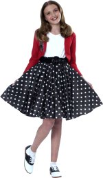 Unbranded Fancy Dress - Child Fab 50s Polka Dot Rocker