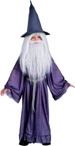Fancy Dress - Child Gandalf Costume Age 3-4