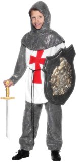 Unbranded Fancy Dress - Child Medieval Knight Costume Medium