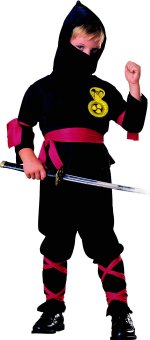 Unbranded Fancy Dress - Child Ninja Costume Age 3-4
