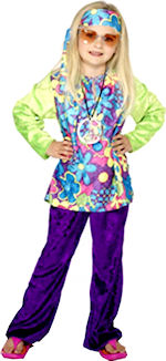 Unbranded Fancy Dress - Child Psychedelic Costume Small