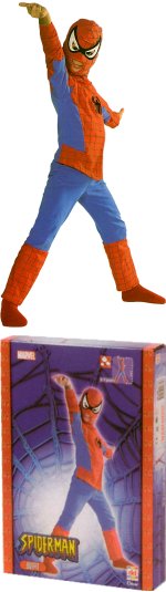 Unbranded Fancy Dress - Child Spiderman Playsuit