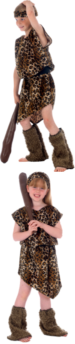 Unbranded Fancy Dress - Child Unisex Cave Dweller Costume