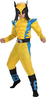 Unbranded Fancy Dress - Child Wolverine Muscle Costume Small