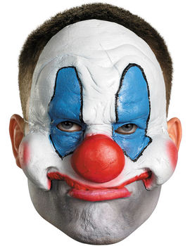 Unbranded Fancy Dress - Chinless Evil Clown Mask