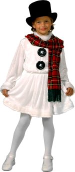 Unbranded Fancy Dress - Deluxe Child SnowGirl