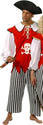 Unbranded Fancy Dress - Deluxe Jolly Roger Pirate