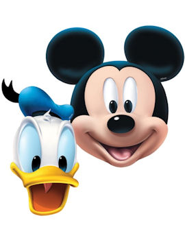 Unbranded Fancy Dress - Disney Mickey Mouse Party Masks
