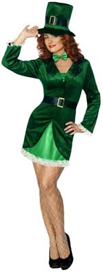 Unbranded Fancy Dress - Female St. Patrick Day Costume Small