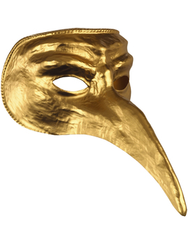 Unbranded Fancy Dress - Gold Venetian Mask