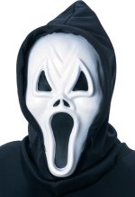 Unbranded Fancy Dress - Howling Ghost Injection Molded Mask