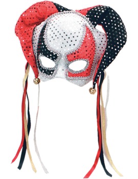 Unbranded Fancy Dress - Jester Carnival Mask
