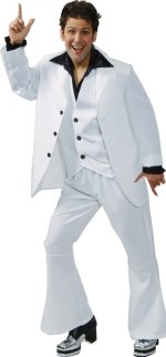 Unbranded Fancy Dress - John Travolta Style Disco Suit