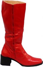 Unbranded Fancy Dress - LADY RED Long Boots