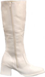 Unbranded Fancy Dress - LADY WHITE Long Boots